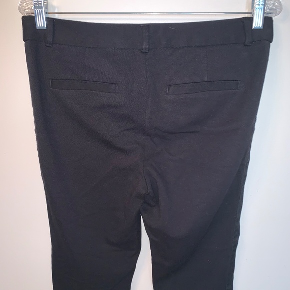Madewell Black Trousers Side Detail Stripe 6 - Picture 5 of 9